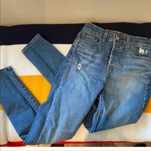 Levi’s wedgie skinny 26